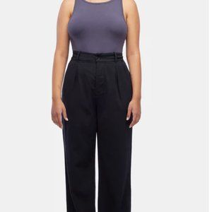 LACAUSA Echo Trouser in black, size 10